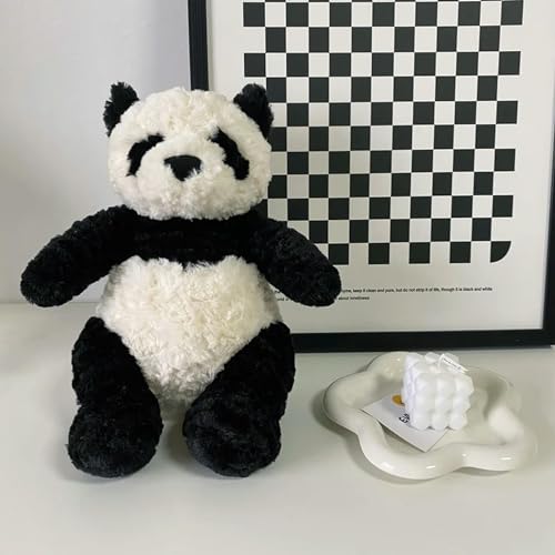 NOpinz Kawaii Cartoon Panda Plüschtier niedlicher Bär Plüschpuppe Spielzeug Geburtstagsgeschenk 35cm 1