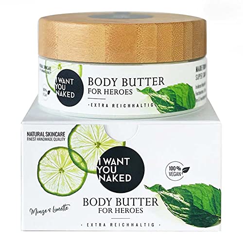 I want you naked For Heroes Minze & Limette, Body Butter, 200ml (3)