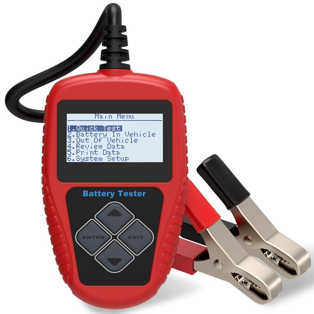 Quicklynks BA101 Autobatterie-Tester, Analysegerät, Diagnosegerät, 100–2000 CCA, 220 Ah, 12 V
