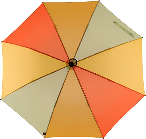 Euroschirm Swing liteflex der Sonnen-, Wander-, Regen- & Trekkingschirm Farbe gelb/orange/ockergelb/hellgelb