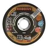 RHODIUS XTK6 EXACT BOX Extradünne Trennscheibe 115 x 0,6 x 22,23 mm