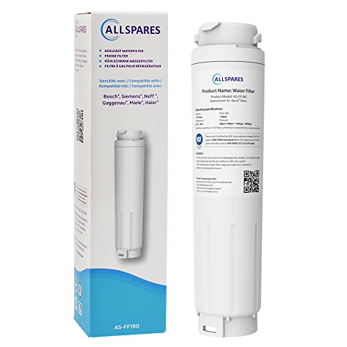 Geeignet für Bosch/Siemens Kühlschrank Wasserfilter von AllSpares UltraClarity / 644845-1 Wasserfilterpatrone