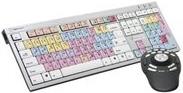 LogicKeyboard LKB-PT-AJPU-UK Tastatur Silber/bunt