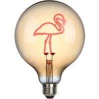 Sompex Flamingo Rosa LED Filament Leuchtmittel E27