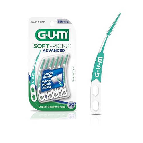 GUM Soft-Picks Advanced 60 ea (Pack of 2) by GUM