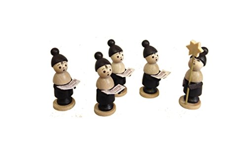 Rudolphs Schatzkiste Miniaturfiguren Kurrendefiguren bunt klein HxBxT 3-4,5x1x1cm NEU Seiffen Erzgebirge Dekoration Holzfiguren Weihnachten Fensterschmuck Spielzeug Deko Weihnachtsfigur