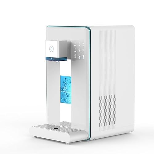 AORA | Auftisch-Umkehrosmoseanlage mit Wasserstoff-Ionisator und Heißwasserfunktion | Quick Change - Wasserfilter | Hydrogenwasser, gekühltes Wasser und Heißwasser | 6 Temperaturstuffen