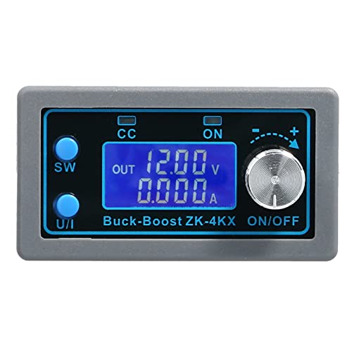 Boost-Stromversorgungsmodul, LCD-Display-Aufwärtswandlermodul DC-programmierbarer einstellbarer DIY-Konstantspannungsstrom ZK-4KX-Leistungswandler