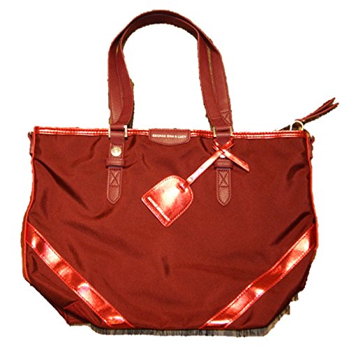 George Gina & Lucy TASCHE RICH AND LIZ FARBE RED METALLIC 46