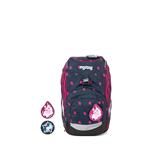 ergobag Unisex-Kinder Prime Backpack Single Rucksack Mehrfarbig (Shoobi Doobear)