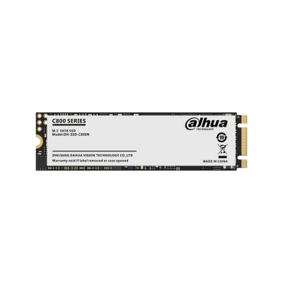 Dahua 256 GB m.2 sata ssd, 3D nand, Read Speed up to 550 MB/s, Write Speed up to 500 MB/s, tbw 100tb (dhi-ssd-c800n256g)