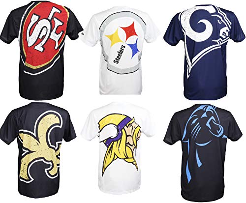 New Era Los Angeles Rams T Shirt/Tee Big Logo Back Navy - 3XL