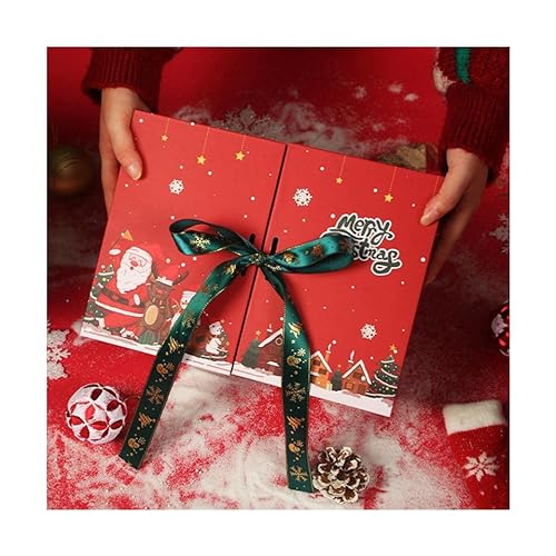 Weihnachtsgeschenkbox mit Deckel präsentiert Aufbewahrungsbox Schal Verpackung Eve Apple Jubiläum Überraschung Geschenkverpackungsboxen schön