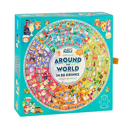 Around the World in 80 Drinks 1000 Teile Puzzle
