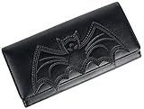 Banned Alternative Bat Wallet Frauen Geldbörse schwarz 100% Polyurethan Gothic, Rockwear