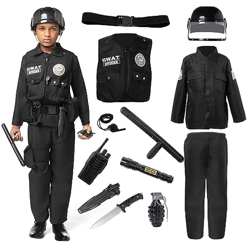 Spooktacular Creations Halloween SWAT Officer Kostüm Pretend für Kinder