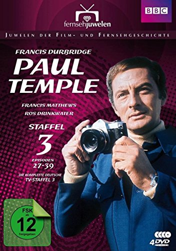Francis Durbridge: Paul Temple - Staffel 3 - Die komplette ZDF-Fernseh-Saison 3 (Folgen 27-39) - Fernsehjuwelen [4 DVDs]