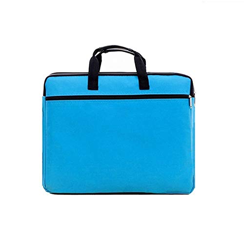 SSWERWEQ Handtasche Tragbare Computer-Taschen Notebook-Handtasche Mann Tragbare Aktentasche Travel Laptop-Taschen-Handtasche Solid Color