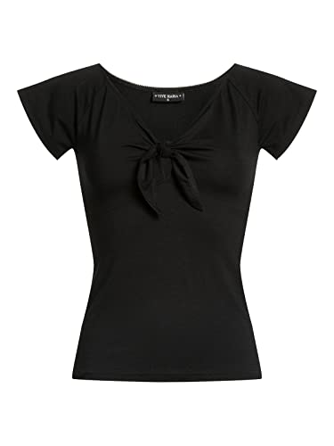 Vive Maria Vive Noir Damen T-Shirt schwarz, Größe:XL