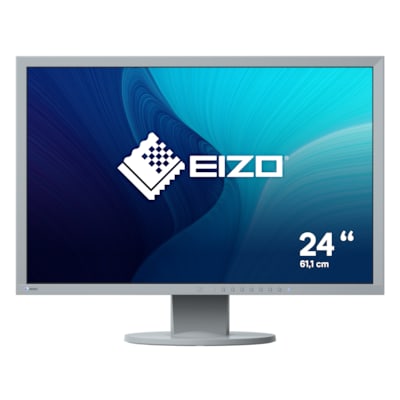 EIZO EV2430-GY 61 cm (24,1 Zoll) Monitor (1920 x 1200 Pixel, DVI-D, D-Sub, DisplayPort) grau