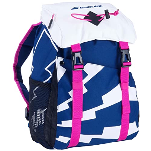 Babolat Bkpck Kinder Bad 00 Casual Sport Komfortables Logo, Blau/Weiß/Pink, Einheitsgröße