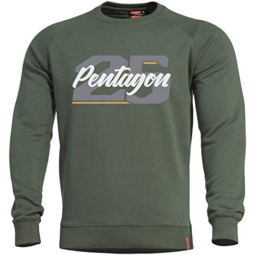 Pentagon Herren Hawk Sweatshirt Twenty Five Camo Green Größe XXL