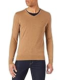 TOM TAILOR Herren Basic Strickpullover mit V-Ausschnitt