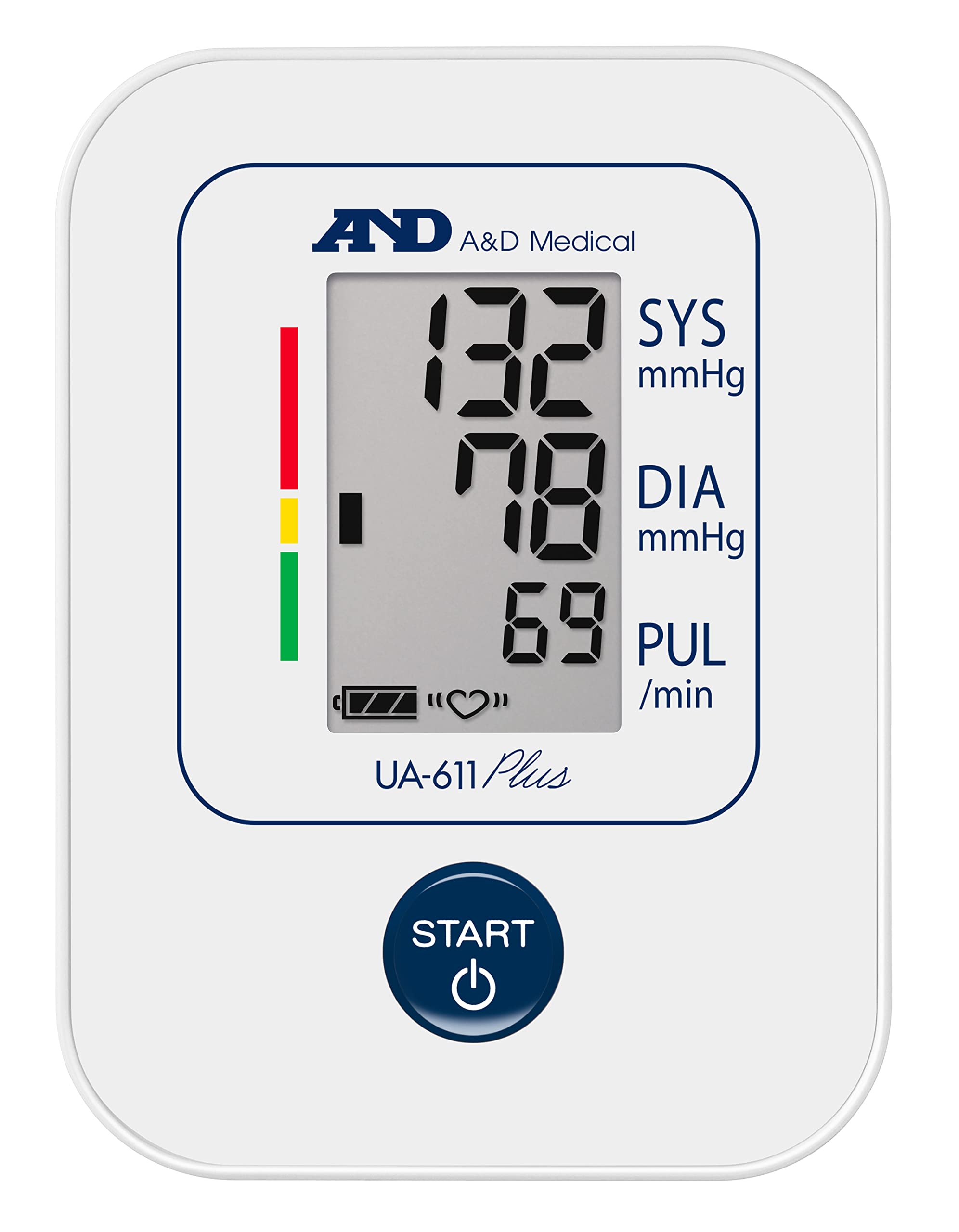 A&D Medical Blutdruckmessgerät UA-611 Plus mit AFib Screening