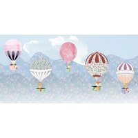 Vliestapete Pure Happy Balloon Komar Comic