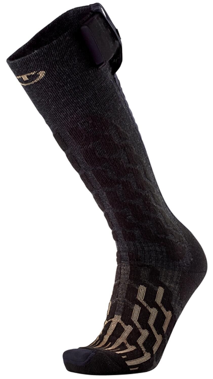 Therm-ic PowerSock Heat Fusion Socke Men ohne Akku (Gr&ouml;&szlig;e: 45.0 - 47.0, black/gold)