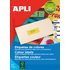 APLI Adress-Etiketten, 63,5 x 38,1 mm, rot