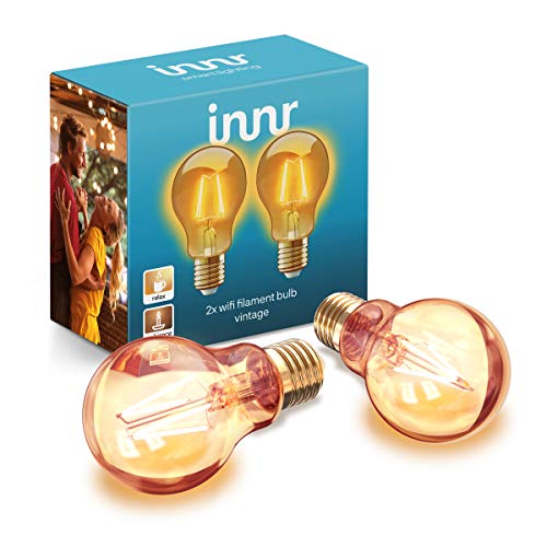 Innr Lighting innr E27 Lampe Wifi Filament bulb vintage WRF 763-2 -2-P