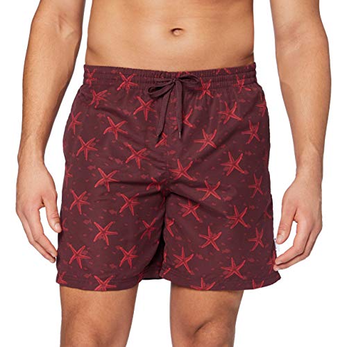 Fashy Herren Bermudas, Mehrfarbig Gemustert, 3XL