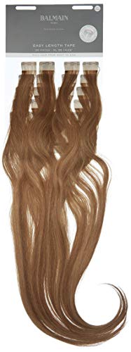 Balmain Tape Extensions Length Human Hair 20 Stück 55 Cm Länge Farbe Ombre Light Ash Blonde #8a.9a