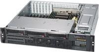 Supermicro CSE-825MBTQC-R802LPB - Computer-Gehäuse (Rack, Server, ATX,EATX, Schwarz, 2U, Festplatte, LAN, Leistung, Stromausfall, System)