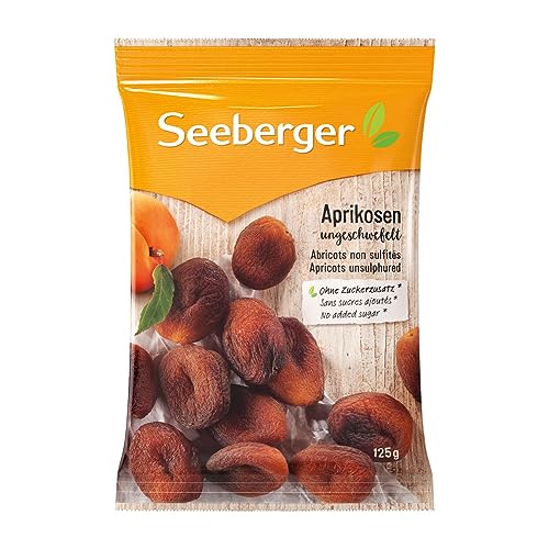 Seeberger Aprikosen ungeschwefelt, 13er Pack (13 x 125 g)