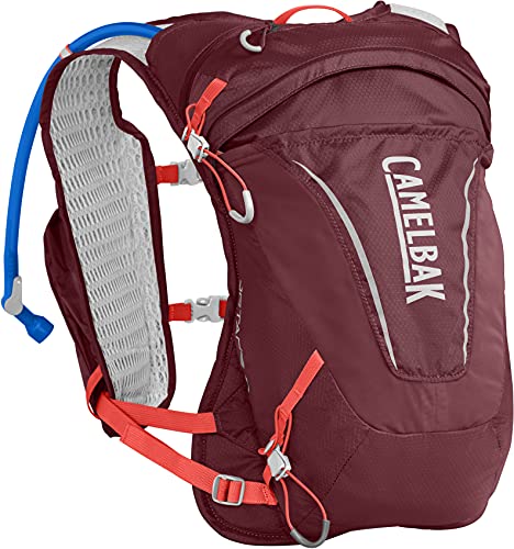 Camelbak Women's Octane 9 Packs, Burgundy/Hot Coral, One Size