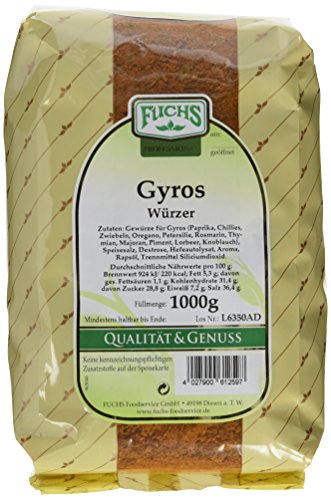 Fuchs Gyros Würzer GV, 2er Pack (2 x 1 kg)