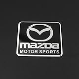 3D Metall Auto-Emblem-Abzeichen, für Mazda 2 3 6 CX-3 CX-5 MX-5 Auto Emblem Abzeichen Aufkleber Ersatz Abzeichen Aufkleber Aufkleber,C