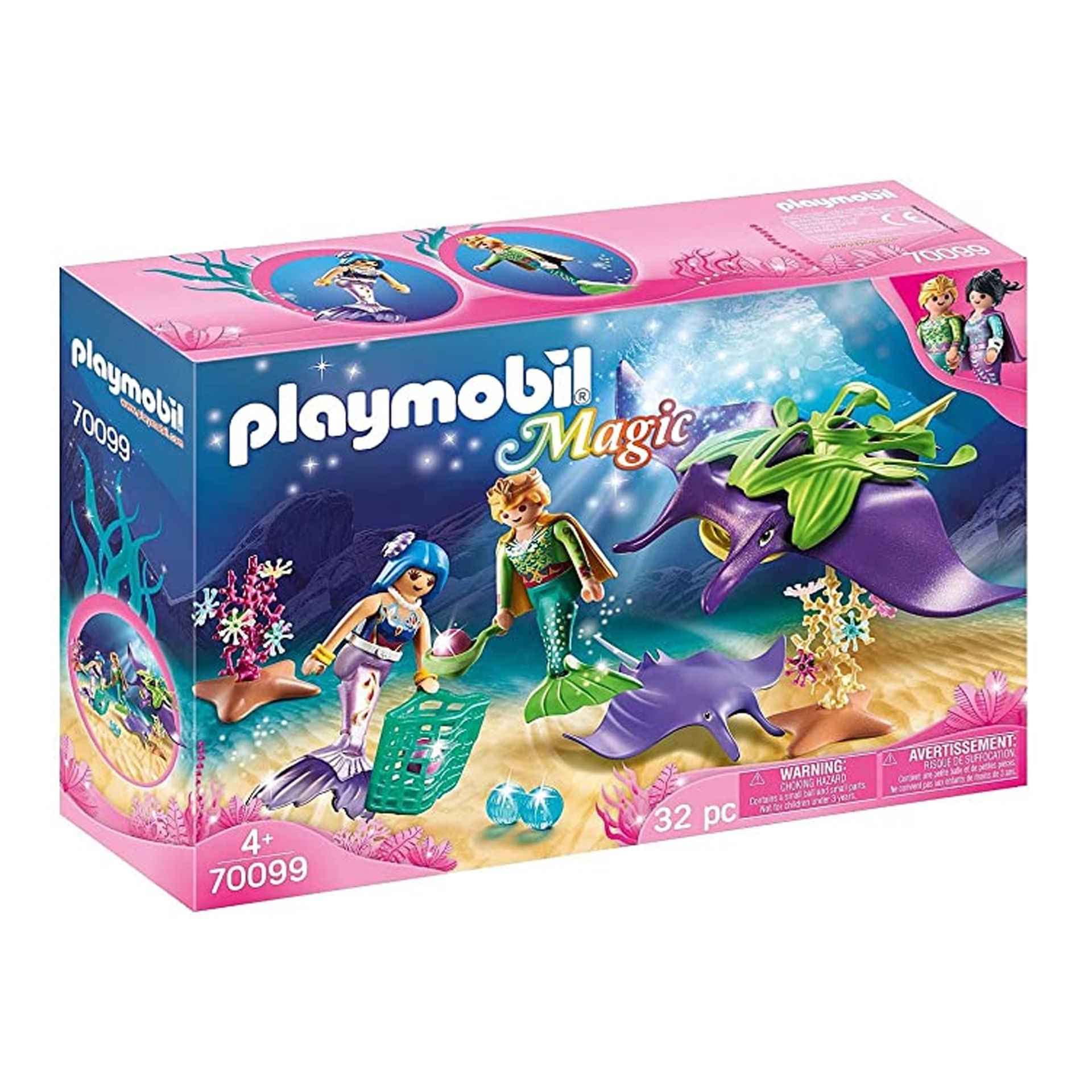 PLAYMOBIL 70099 Magic Perlensammler mit Rochen,