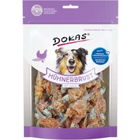 DOKAS Getreidefreier Premium Snack mit Hühnerbrust & Fisch für Hunde - Ideal für zwischendurch