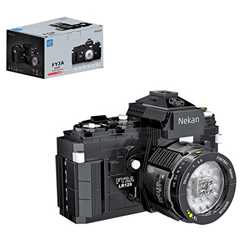 Leic SLR-Kamera Modell 627Pcs Bausteine Retro-Digitalkamera Lehrbausatz für Kinder Erwachsene Kompatibel mit Lego
