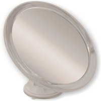 Kosmetikspiegel, rund, Ø 17,3 cm, grau
