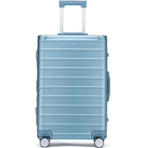 ZUMAHA Neue Leichter Luxus-Hartschalenkoffer mit Rädern aus Aluminium-Magnesium-Legierung Trolley-Gepäck-Trolley-Koffer für unterwegs Handgepäck