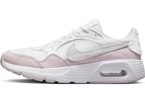 Nike Air Max SC Sneaker, Weiß/Gipfel weiß-Perle Pink, 35.5 EU