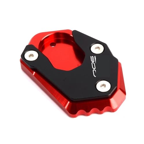 TEAUSA Motorrad Seitenständer Verlängerung Ständer Vergrößerte Platte Passend for Kawasaki Z 650 900 Z900 RS SE Z650 Z900RS 2017-2022 Zubehör (Size : Red-Z900)