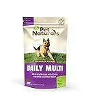 Pet Naturals® Daily Multi for Dogs Komplettes Multivitamin mit 28 hundespezifischen Vitaminen und Nährstoffen, 30 Kauformen