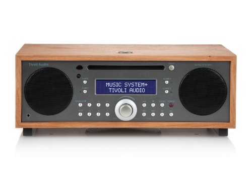 Tivoli Music System+ Bluetooth DAB+/UKW/CD 2.1 System in Kirsche/Taupe