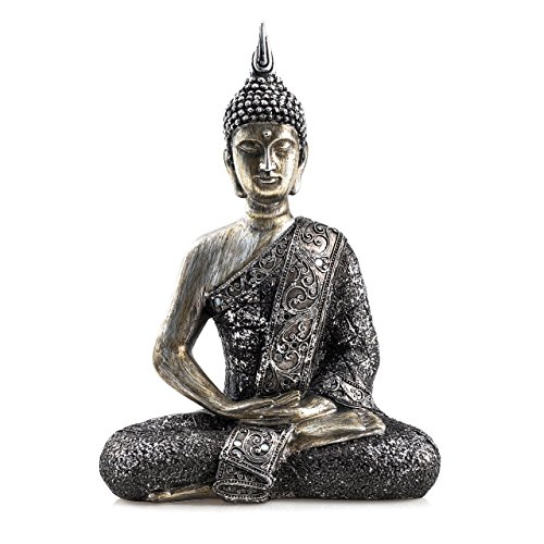 pajoma Deko Buddha "Paduma" sitzend, Gr. M, H 28,5 cm