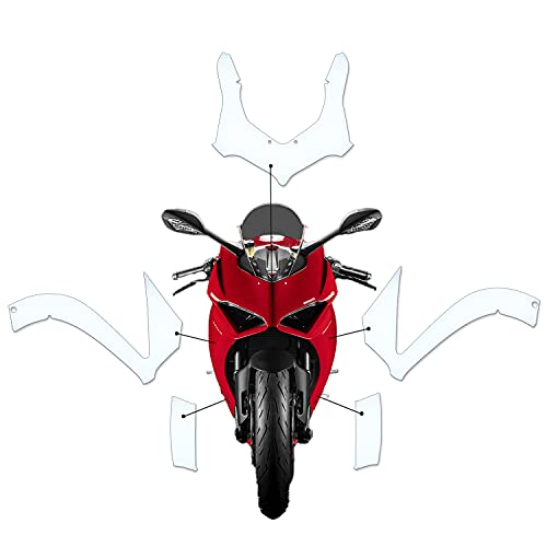 Steinschlag Lackschutzfolie Kratzschutz Transparent geeignet für Ducati Panigale V2